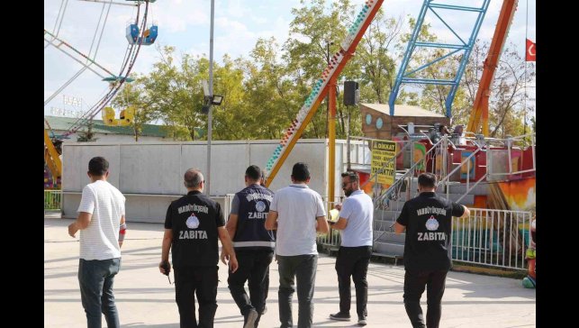 Van'daki lunaparklarda güvenlik denetimi yapıldı