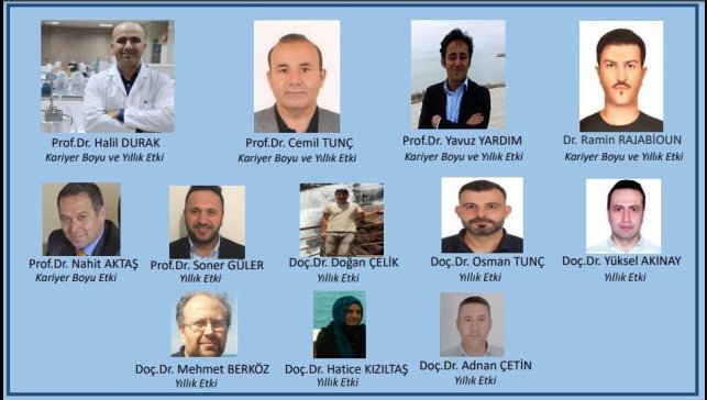 Van YYÜ'den 12 akademisyen "Dünyanın En Etkili Bilim İnsanları" listesinde yer aldı