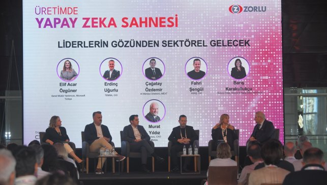 Zorlu Holding, Üretimde Yapay Zeka Sahnesi etkinliği gerçekleştirdi