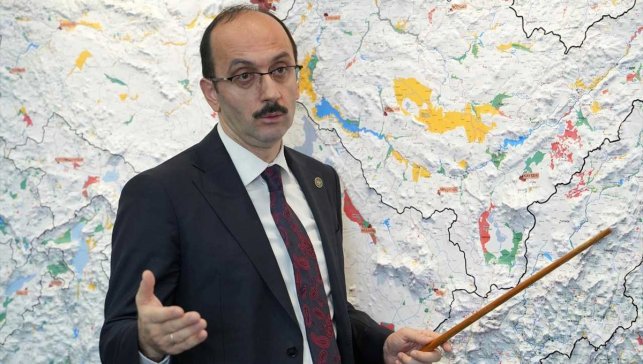 Erzurum'daki Hınıs Başköy Barajı'nın sulama şebekesi tamamlandı