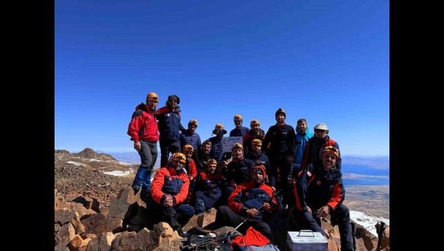 Süphan Dağı'nda 'Yüksek İrtifada Müdahale ve Kaynaşma' faaliyeti