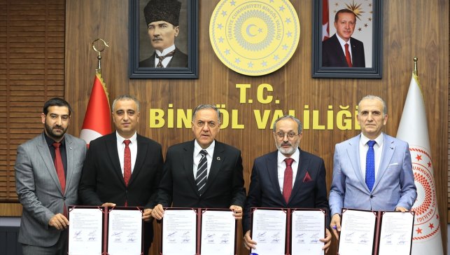 Bingöl Üniversitesi, OSB ve İŞGEM arasında işbirliği protokolü imzalandı