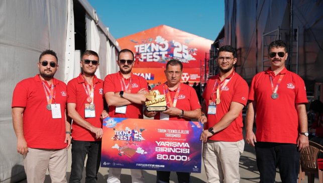 Ardahan Tarım ve Orman İl Müdürlüğü, TEKNOFEST'te birincilik ödülü kazandı