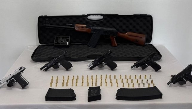 Erzurum'da düğünde silahla havaya ateş eden 6 şüpheli yakalandı