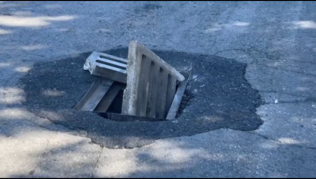 Erzincan'da kırılan mazgal tehlike oluşturdu