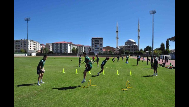 Yüksekova Spor, Trabzonspor maçına Kars'ta hazırlanıyor