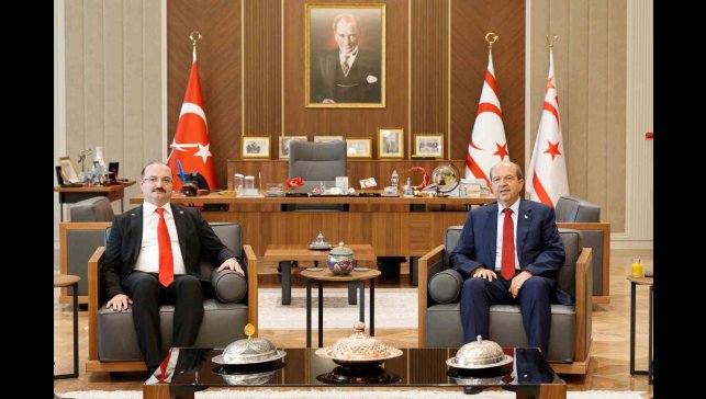 Atatürk Üniversitesi Heyeti KKTC'de önemli ziyaretler gerçekleştirdi