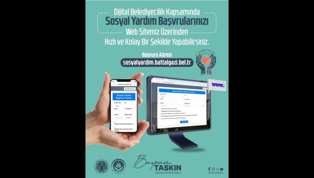 Battalgazi Belediyesi'nden eğitime ve sosyal yardımlara tam destek