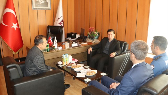 Keban Kaymakamı Atalık'tan Keban Meslek Yüksekokuluna ziyaret