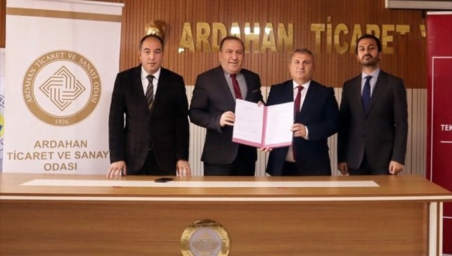 Ardahan'da konaklamada uluslararası marka standartları için sözleşme imzalandı