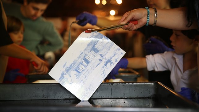 Erzurum'da fotoğrafın ilk baskı yöntemleri deneyimlendi