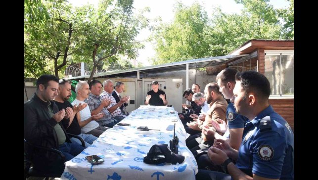 Şehit polis isminin verildiği karakolda dualarla yad edildi