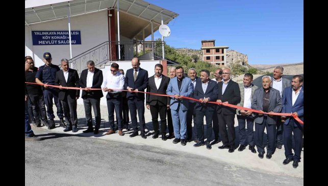 Yalınkaya Mahallesi'nde Cami ve Sosyal Tesislerin açılışı gerçekleştirildi