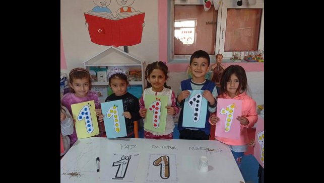 Ana sınıfında sayılarla ilk adım