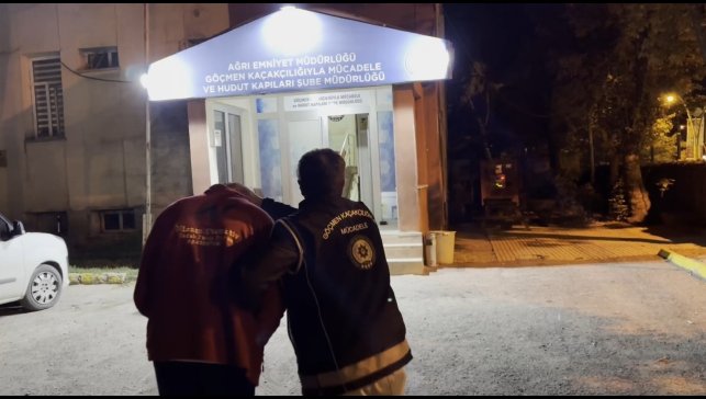 Ağrı'da düzensiz göçmenlere yönelik operasyonda 1 organizatör tutuklandı