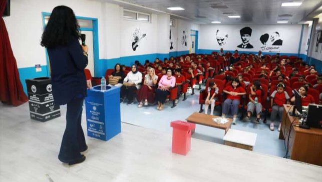 Battalgazi Belediyesi'nden öğrencilere "sıfır atık" eğitimi
