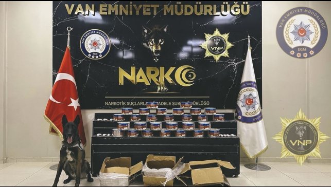 Van'da 113 kilo uyuşturucu ele geçirildi