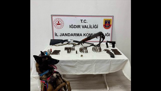 Iğdır'da Jandarmadan silah kaçakçılığı operasyonu