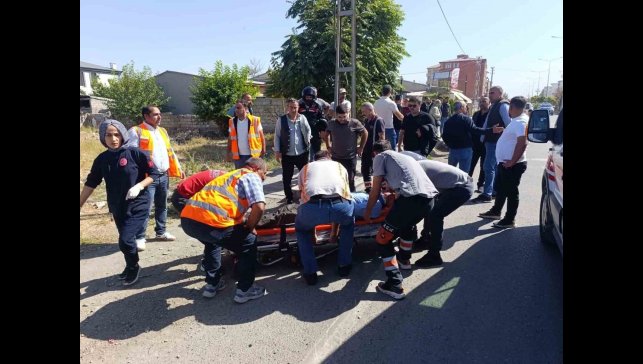 Iğdır'da meydana gelen kazada 3 kişi yaralandı