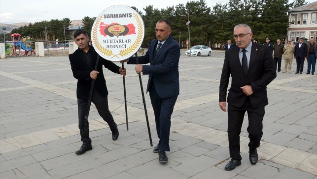 Kars'ta Muhtarlar Günü dolayısıyla tören düzenlendi