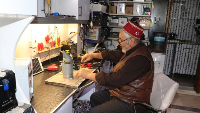 Erzurumlu "Dadaş mucit" aracılar için güvenli körük tasarladı