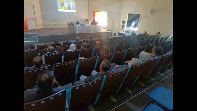 Van Büyükşehir Belediyesinin personellerine 'İş Güvenliği' eğitimi