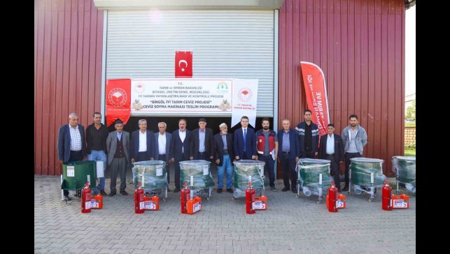 Bingöl'de ceviz yetiştiriciliğinde yeni bir dönem başladı