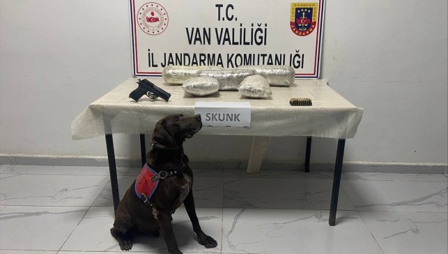 Van'da 4 kilo 311 gram uyuşturucu ele geçirildi
