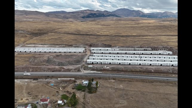 Erzurum Mobilyacılar Sitesi'nin yapımı devam ediyor