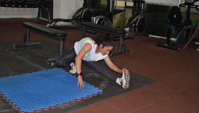 Biathlon Türkiye Şampiyonu Mine Kılıç, gözünü yeni şampiyonluklara çevirdi