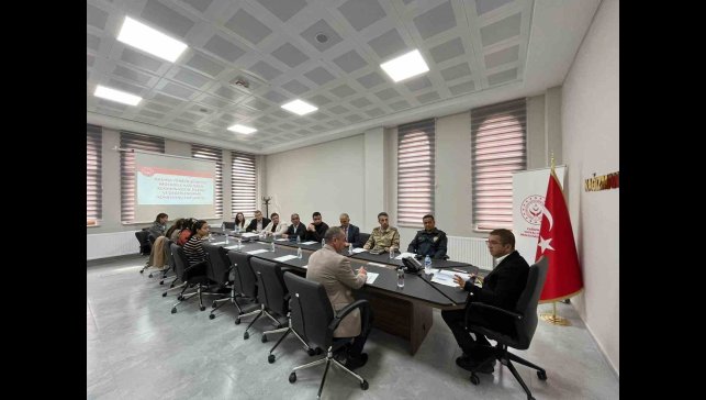 Kağızman'da Kadına Yönelik Şiddetle Mücadele Komisyonu toplandı