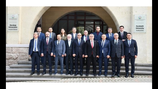 ETÜ ve bölge üniversiteleri Azerbaycan'da stratejik ziyaretlerde bulundu