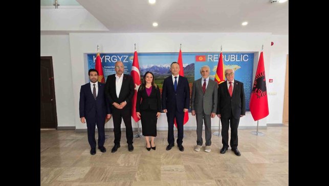 Prof. Dr. Aysun Bay'dan Kırgızistan Büyükelçisi Kazanbaev'e stratejik ziyaret