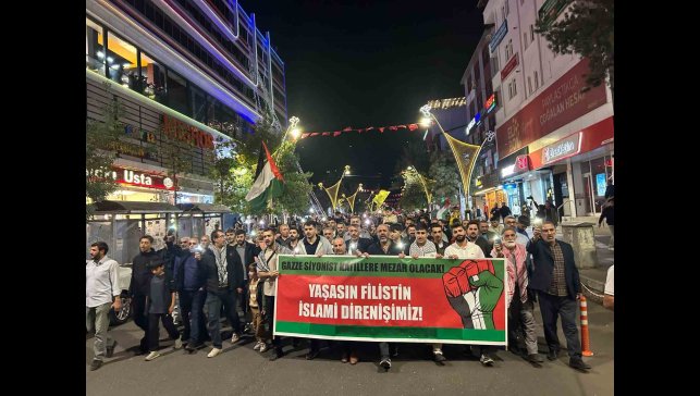Bingöl'de Sumud Filosu'na müdahaleye tepki