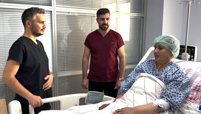 Beyin kanaması geçiren hasta, Van'da kapalı ameliyatla tedavi edildi
