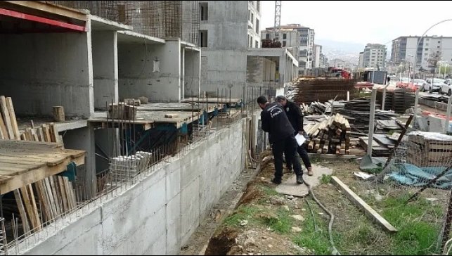 Malatya'da şantiyede iş kazası: 1 yaralı