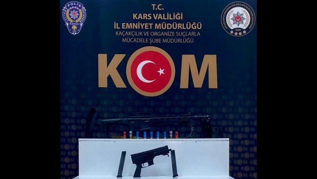 Kars'ta uzun namlulu silah ele geçirildi