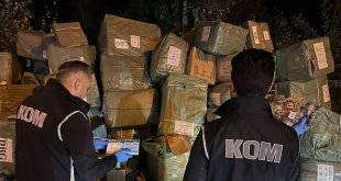 Ağrı'da 40 milyon liralık kaçak oyuncak ve kalem ele geçirildi