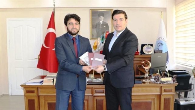 Keban Kaymakamı Atalık'ı, İlçe Müftüsü Meşe ziyaret etti