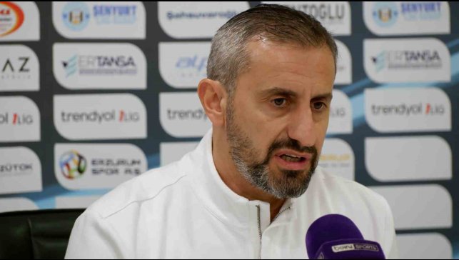 Serkan Özbalta: "Taraftardan destek bekliyoruz, sonuç için üzgünüz"