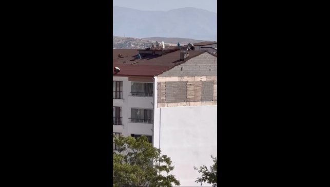 Elazığ'da tedbirsiz çalışma yürekleri ağza getirdi