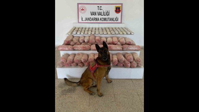Van'da 67 kilo uyuşturucu ele geçirildi
