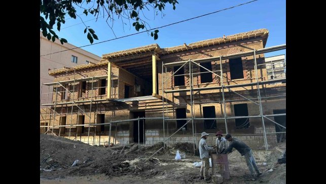 Tahir Paşa Konağı'nda çalışmalar yüzde 85'e ulaştı