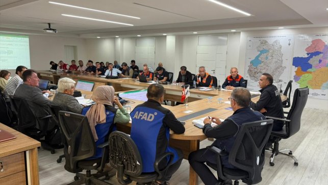 Van'da masa başı tatbikatı yapıldı