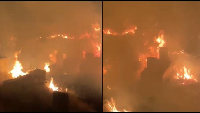 İtfaiye ekipleri alevlere müdahale etti