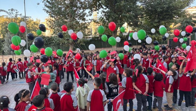 Malatya'da öğrencilerden Filistin'e destek