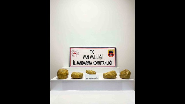 Van'da 21 kilo metamfetamin ele geçirildi