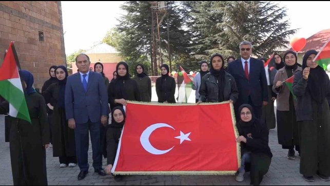 Bitlis'teki okullarda Filistin için farkındalık etkinliği düzenlendi