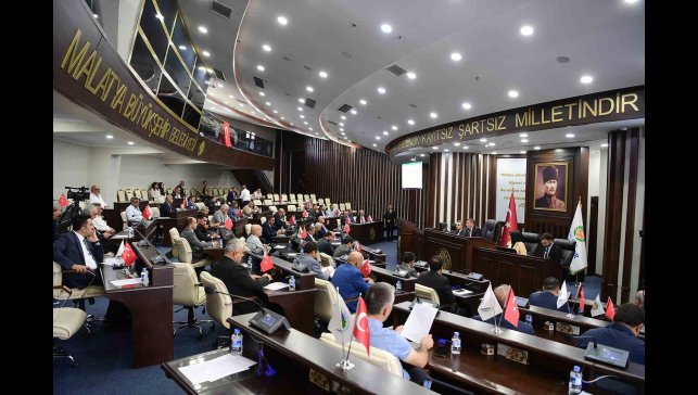 Malatya Büyükşehir Meclisi'nden Filistin'e destek