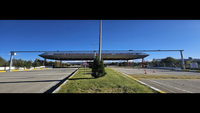 Eylül ayında Erzurum Havalimanı'nda 101 bin 980 yolcuya hizmet verildi